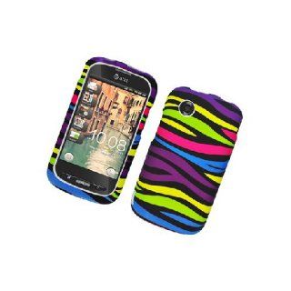ZTE Avail Z990 Merit Z990G Black Rainbow Zebra Stripe Cover Case Cell Phones & Accessories