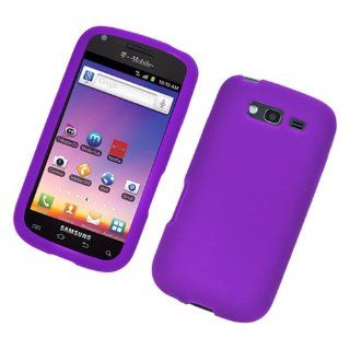 Eagle Cell SCSAMBLAZE4GS05 Barely There Slim and Soft Skin Case for Samsung Galaxy S Blaze 4G   Retail Packaging   Purple: Cell Phones & Accessories