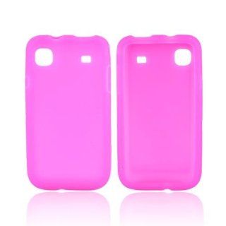 For Samsung Vibrant T959 Silicone Case Skin HOT PINK: Cell Phones & Accessories