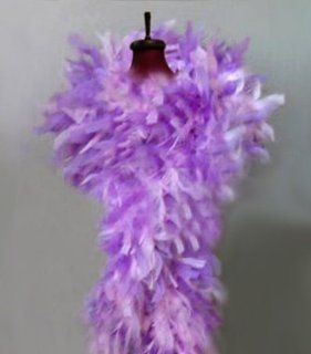 SACAS 100g Baby Pink and Lavender mix Feather Chandelle Boa: Toys & Games