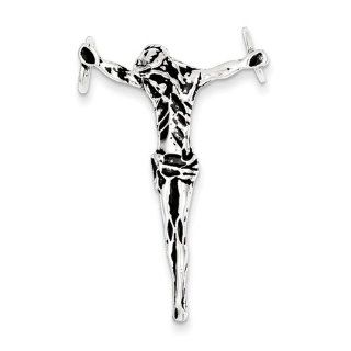 Sterling Silver Antiqued Religious Charm, Best Quality Free Gift Box Satisfaction Guaranteed Jewelry