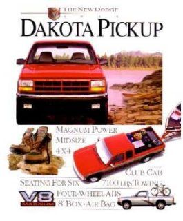 1995 Dodge Dakota Sales Brochure Literature Book Features Options Colors Specs: Automotive