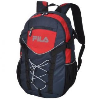 Fila Blade Unisex Backpack School Bag   FEU037   Navy/Red: Clothing