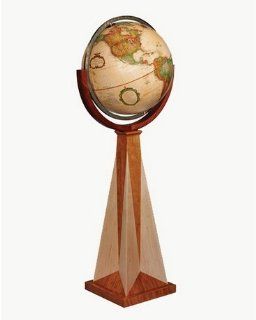 Frank Lloyd Wright® 16" Obelisk Floor Globe: Office Products