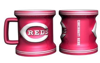 Cincinnati Reds Sculpted Mini Mug Shot Glass : Sports Fan Shot Glasses : Sports & Outdoors