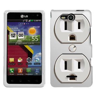 LG Lucid Electrical Outlet Hard Case Phone Cover Cell Phones & Accessories