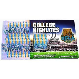 NCAA UCLA Bruins 100 ct. Team Color Mini Lights : Sports Award Medals : Sports & Outdoors