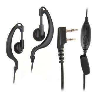 Earhook Earhanger Headset Earpiece Earphone for Kenwood Walkie Talkie Radio: Electronics
