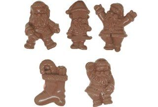 Polycarbonate Christmas Father Chocolate Mold, 10 Cavities: Kitchen & Dining