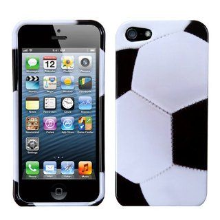 Apple iPhone 5 Hard Plastic Snap on Cover Soccer Ball Sports Collection AT&T, Cricket, Sprint, Verizon Plus A Free LCD Screen Protector (does NOT fit Apple iPhone or iPhone 3G/3GS or iPhone 4/4S) Cell Phones & Accessories