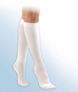 FLA Activa Anti Embolism Stockings, 18 mmHg Knee High's Closed Toe   Available in Various Sizes and Colors: Health & Personal Care