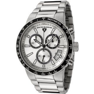 Swiss Legend Men's 10057 22S BB Endurance Collection Chronograph Stainless Steel Watch: Watches