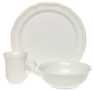 Mikasa French Countryside 12 Piece Dinnerware Set, Service for 4: Kitchen & Dining