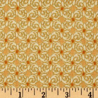 Blessings III Small Floral Yellow Fabric
