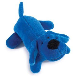 Zanies Plush Neon Lil Yelpers Dog Toy, Bright Blue: Pet Supplies