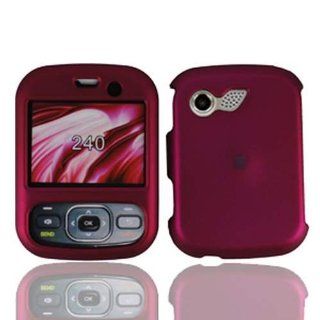 LG LN240 / Remarq / Imprint Slim Rubberized Protective Snap On Hard Cover Case   Rose: Cell Phones & Accessories