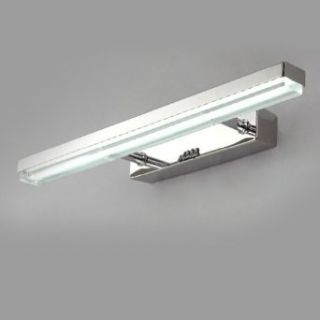 Dailyart Stainless Steel Acryl 10w Led Bathroom Light 3528smd Cool White Mirror Light   Wall Sconces  