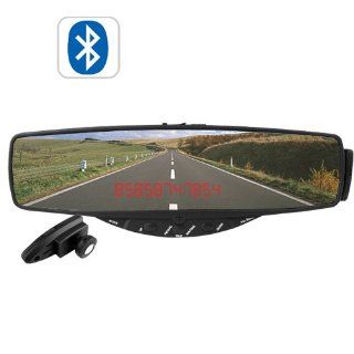 Car Bluetooth Clip on Rearview Mirror with Hidden Led Display : Vehicle Backup Cameras : Car Electronics