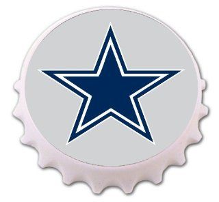 NFL Giant Bottle Cap/Can Opener/Magnet   Dallas Cowboys : Sports Fan Apparel : Sports & Outdoors