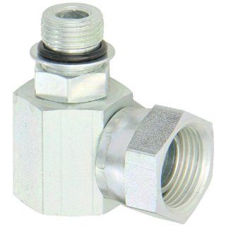 Eaton Aeroquip 2068 12 8S Steel Pipe Fitting, 90 Degree Elbow, 3/4" NPSM Female x 1/2" Male Straight Thread O Ring: Industrial Pipe Fittings: Industrial & Scientific