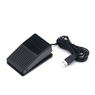 HDE USB PC Video Game Racing Foot Pedal: Video Games