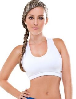 DODO Women's Sporty Active Brassiere Top at  Womens Clothing store