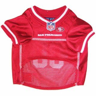 Pets First NFL San Francisco 49ers Jersey, X Small : Sports Fan Pet T Shirts : Pet Supplies