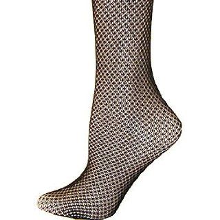 Foot Traffic's Double Fishnet Trouser Socks in Black at  Womens Clothing store