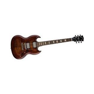 Gibson Limited Run SG Carved Top AAA Electric Guitar (Autumn Burst): Musical Instruments