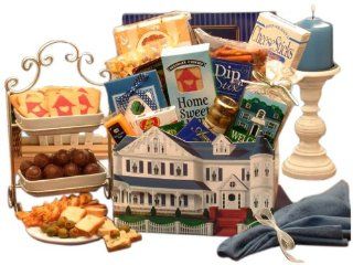 Organic Stores Gift Baskets Housewarming Gift Basket, Home Sweet Home  Gourmet Snacks And Hors Doeuvres Gifts  Grocery & Gourmet Food