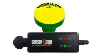 Sensor 1 DS GPSM D5 Y/G 5 Hz GPS Speed Sensor, Yellow Top and Green Stem Housing with 4 Pin Amp Connector : Livestock Equipment : Patio, Lawn & Garden