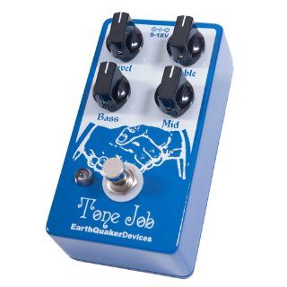 EarthQuaker Devices Tone Job EQ and Boost Guitar Effects Pedal Musical Instruments