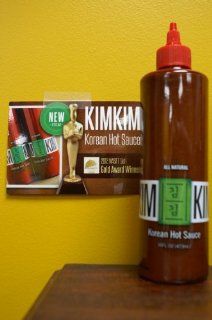 Kim Kim Korean Hot Sauce (All Natural Sriracha Style Sauce   2   16 fl.oz.bottles, almost 3 lbs. of sauce) : Grocery & Gourmet Food