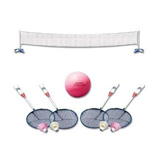 Poolmaster Across Pool Volleyball/Badminton Game Combo: Toys & Games