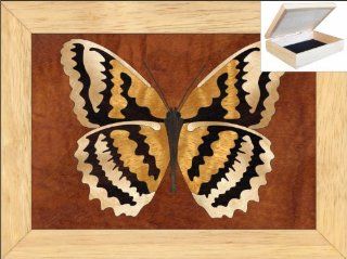 Butterfly +MORE DESIGNS Wood Art Unique No two are alike Handmade USA Original work of Art Unmatched Quality.. . . . . BUTTERFLY Jewelry Box   Inlay Wood Art. . . . . Sturdy Construction   Not some cheap foreign import. . . . . An Original work of Art   No