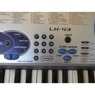 Casio LK 43 Lighted Keyboard: Musical Instruments