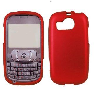 Fits ZTE A415 Memo Cricket Hard Plastic Snap on Cover Solid Red (Rubberized): Cell Phones & Accessories