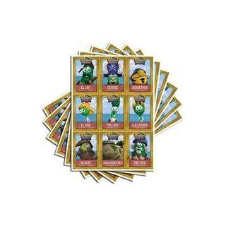 Veggie Tales: Pirates Who Don't Do Anything trading cards (9 cards x 20 sheets = 180 cards): Toys & Games