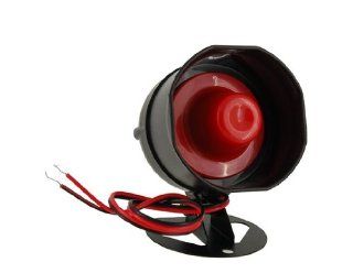 SYD 511 6 Tone Car Security Alarm Siren Horn 12V (Black) : Camera & Photo