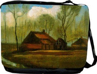 Rikki KnightTM Van Gogh Art Among Trees Messenger Bag     Shoulder Bag   School Bag for School or Work   With Matching coin Purse: Office Products