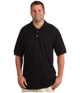 Cutter & Buck Big and Tall Big Tall Tournament Polo Shirt Mens Clothing (Black)