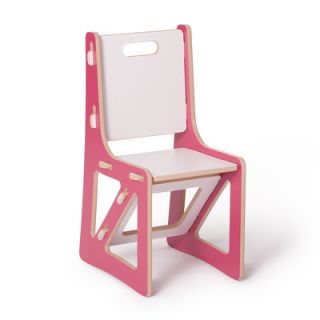 Sprout Kids Desk Chairs (Set of 2) KC001 Finish: Pink Sides, White Seat