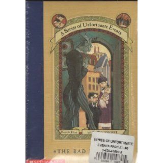 The Bad Beginning, The Reptile Room, The Wide Window, The Miserable Mill, The Austere Academy, The Ersatz Elevator (books #1 #6, shrink wrapped set) (A Series of Unfortunate Events): Lemony Snicket: 9780439415873: Books