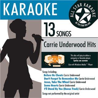 ASK 1548 Country Karaoke V2; Carrie Underwood (Bonus Track) I'll Stand By You: Music