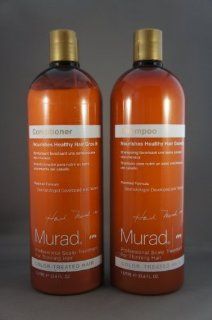 Murad Shampoo Conditioner 33.8oz 1litre Color Treated Hair Growth : Hair Regrowth Shampoos : Beauty