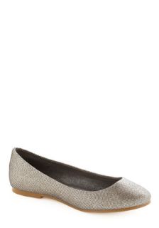 BC Footwear A Night to Remember Flat in Silver  Mod Retro Vintage Flats