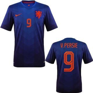Van Persie Netherlands away jersey, World Cup 2014 (XL) : Sports & Outdoors