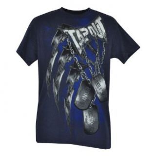 Tapout MMA Cage Fighting Tshirt UFC Shirt Chains Honor Respect Believe XLarge: Clothing