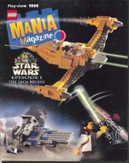 LEGO MANIA Magazine Star Wars Episode I The Saga Begins 5 6 1999 Entertainment Collectibles