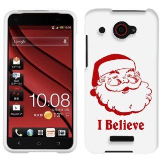 HTC Droid DNA I Believe in Santa Phone Case Cover: Cell Phones & Accessories
